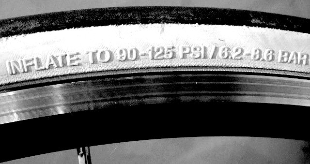 sidewall tire pressure