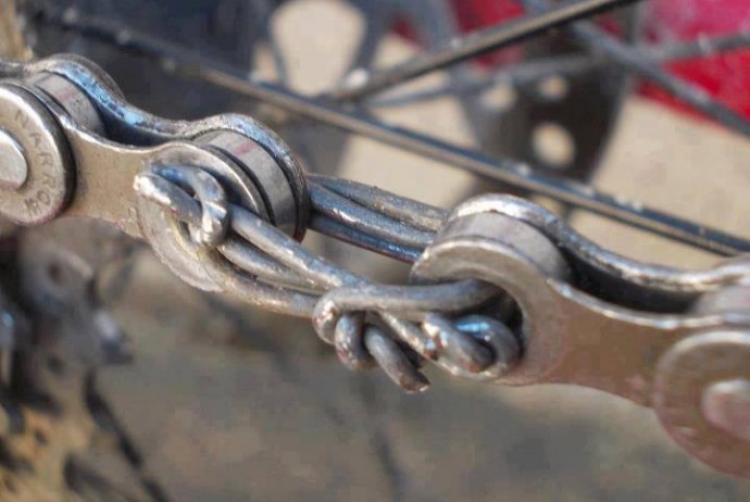 chain link temp. emergency repair