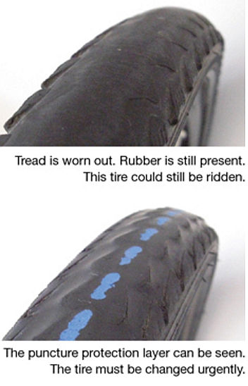 Schwalbe tire wear