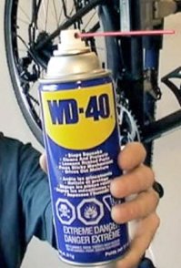 WD-40 not recommended
